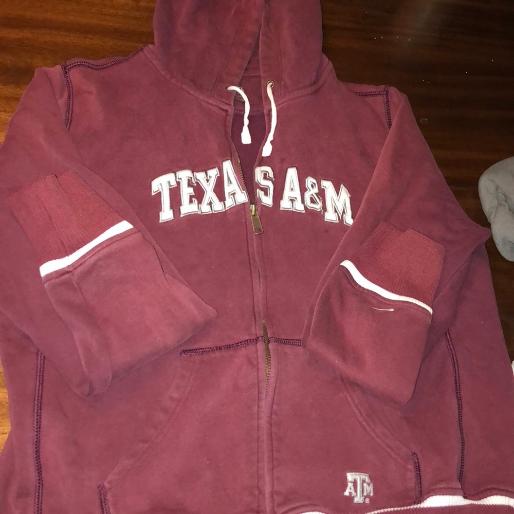 A Maroon Nike A&M Sweater